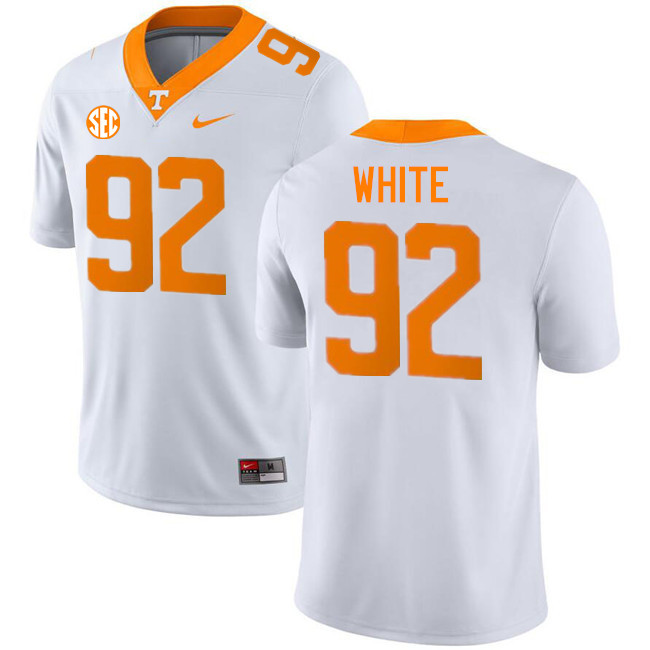 Reggie White Tennessee Jersey,Tennessee Volunteers #92 Reggie White College Jersey,Uniforms-White